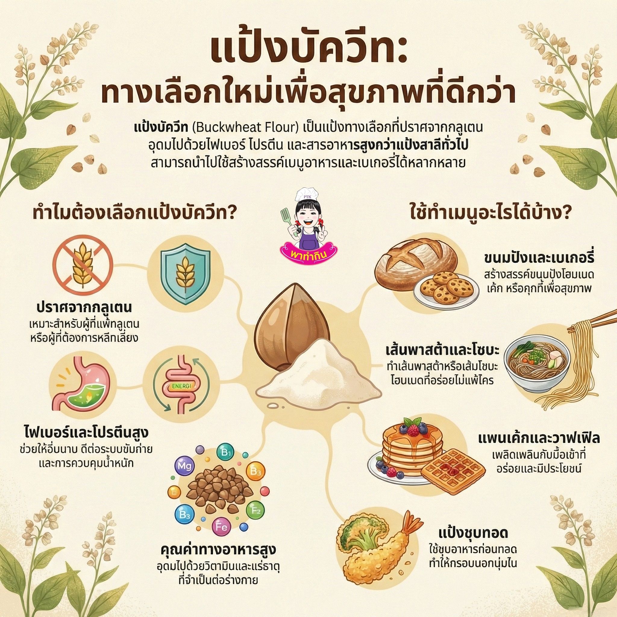 แป้งบัควีท