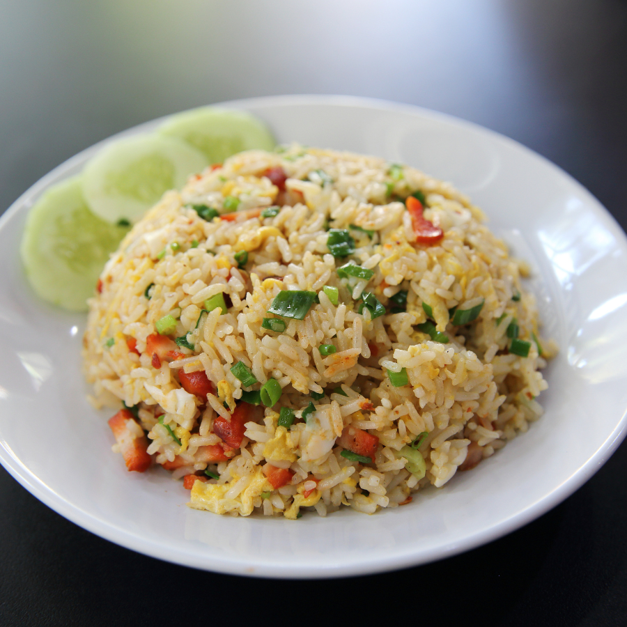 เมนูอาหารเจ-ข้าวผัดล้างพิษ
