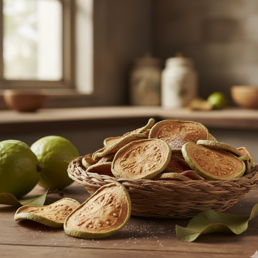 ฝรั่งอบแห้ง Dried Guava | ของว่างเพื่อสุขภาพ หอม หวานธรรมชาติ อร่อยทุกเวลา