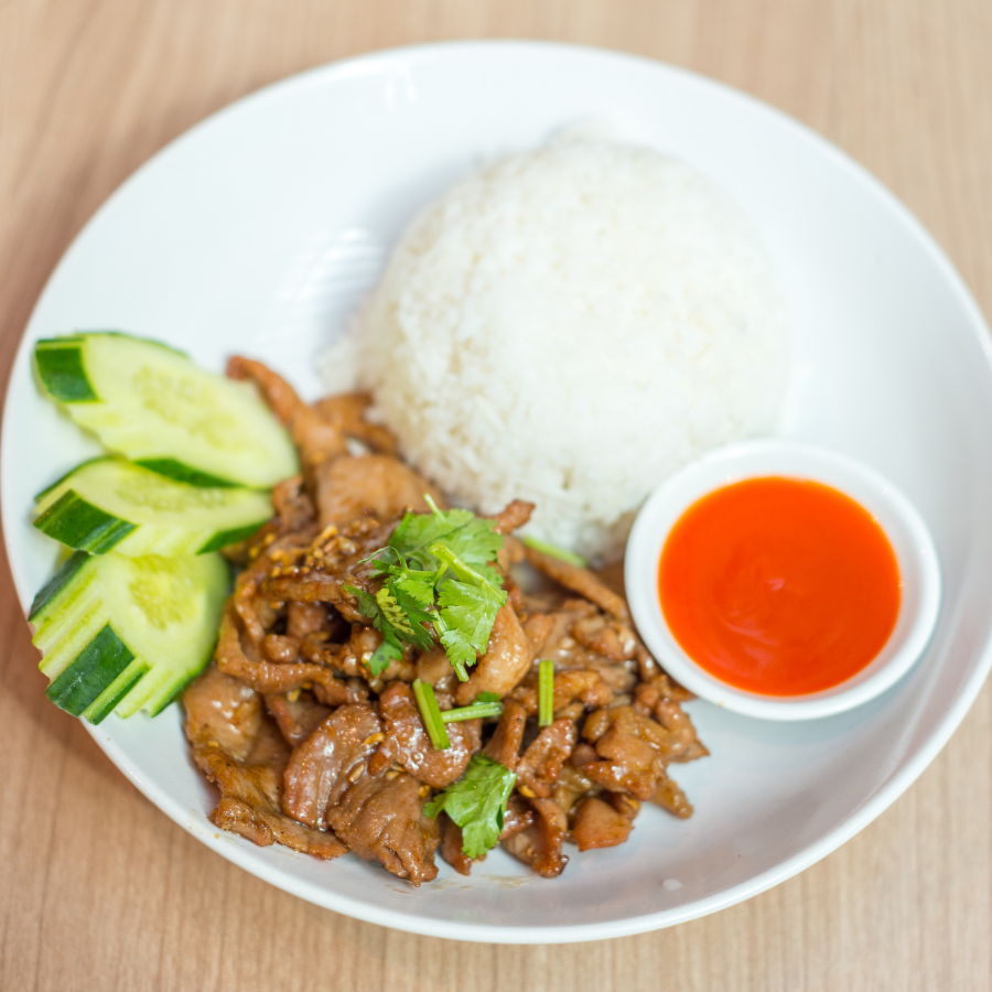 เมนูอาหารคีโต หมูทอดกระเทียม