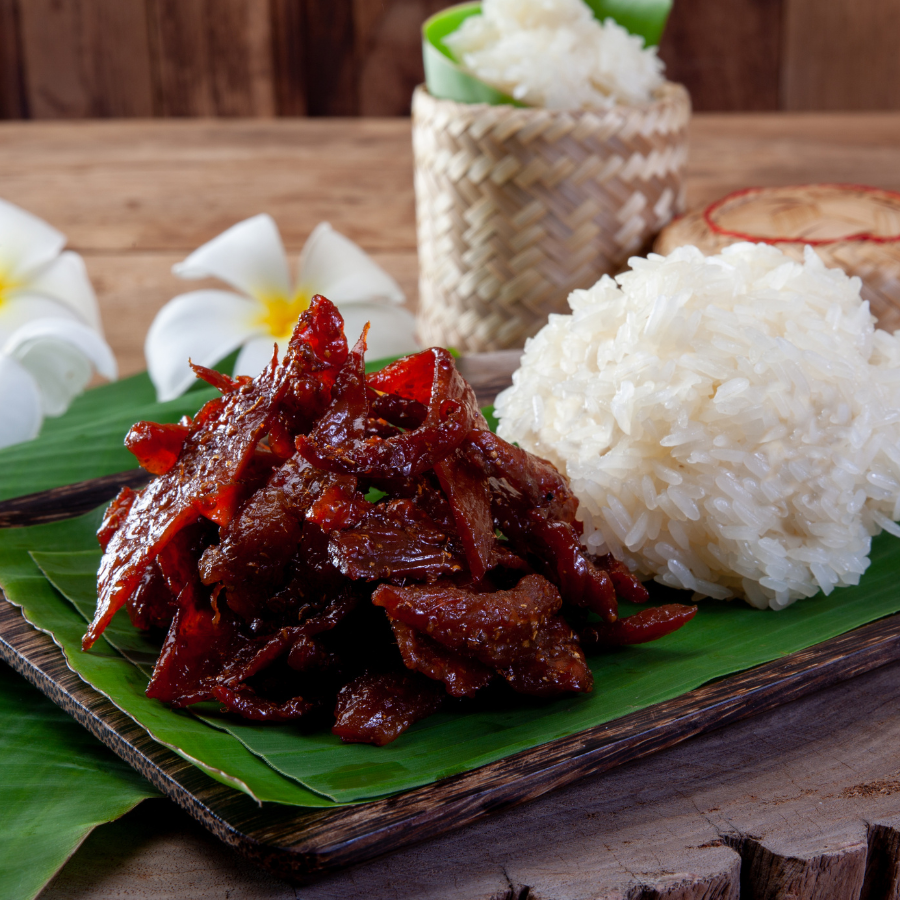 หมูหวานอบแห้ง (Dried Sweet Pork) หอม หวาน มันกำลังดี อร่อยได้ทุกเวลา